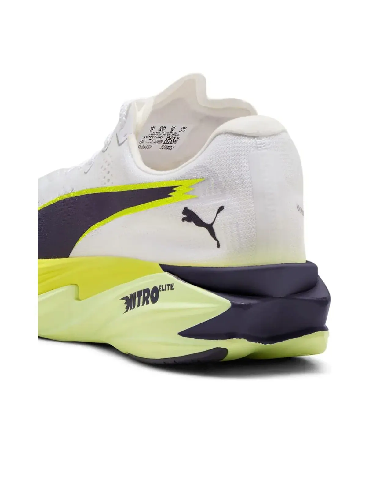 Кроссовки PUMA Deviate Nitro Elite 4 'White Apple Spritz' 312127-06 — изображение 4 из 6, белый