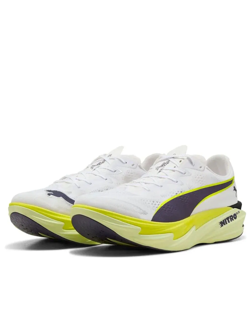 Кроссовки PUMA Deviate Nitro Elite 4 'White Apple Spritz' 312127-06 — изображение 6 из 6, белый