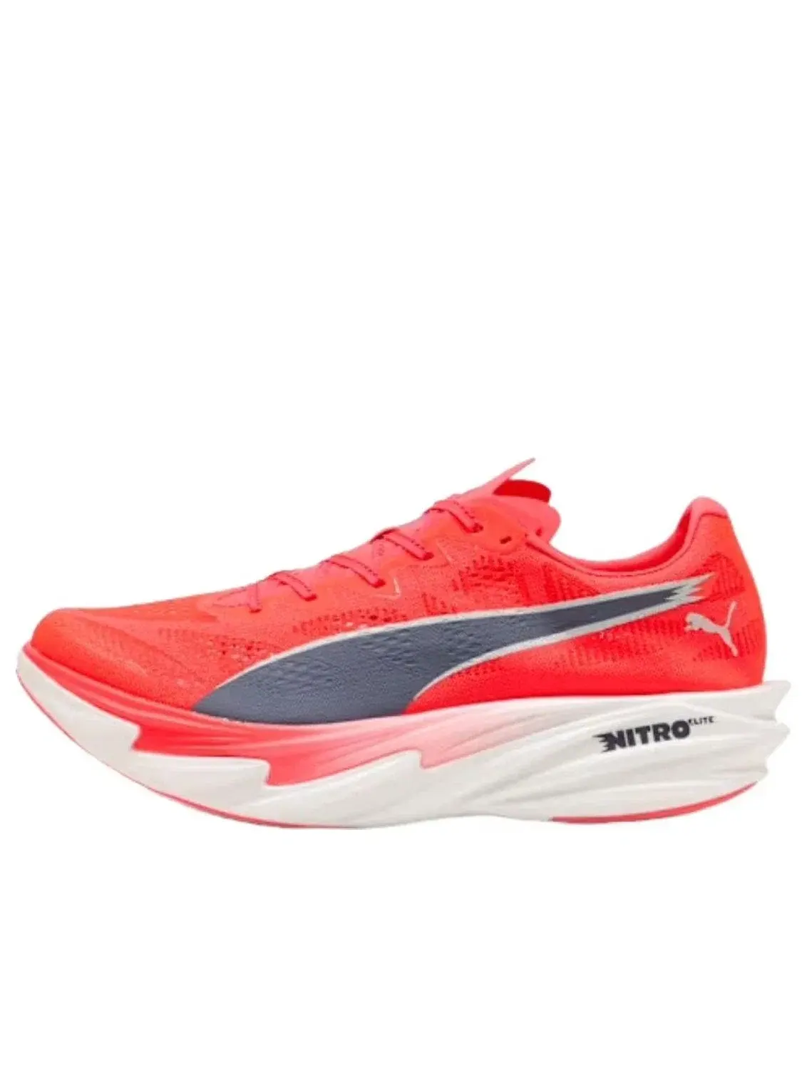 Мужские беговые кроссовки с шнуровкой Deviate Nitro Elite 4 PUMA — изображение 1 из 5, красный