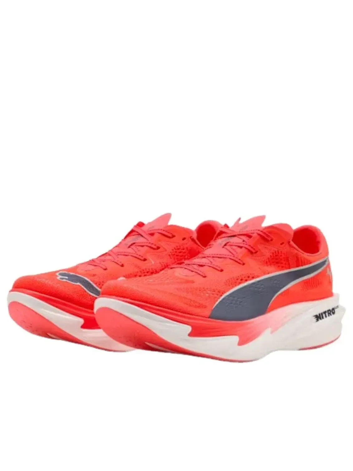 Мужские беговые кроссовки с шнуровкой Deviate Nitro Elite 4 PUMA — изображение 2 из 5, красный