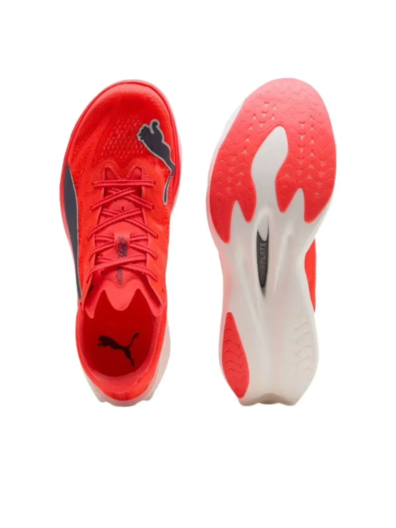 Мужские беговые кроссовки с шнуровкой Deviate Nitro Elite 4 PUMA — изображение 3 из 5, красный
