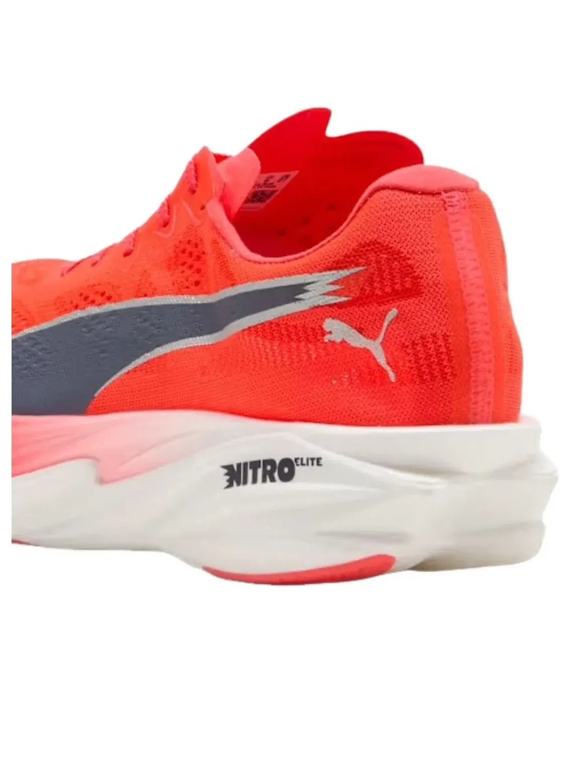 Мужские беговые кроссовки с шнуровкой Deviate Nitro Elite 4 PUMA — изображение 4 из 5, красный