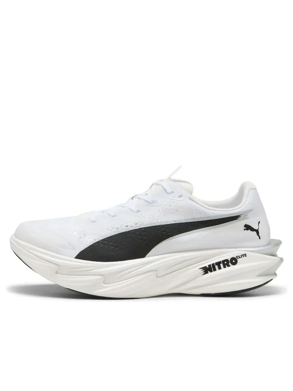 Кроссовки PUMA Deviate Nitro Elite 4 'White Black' 312128-05 — изображение 1 из 6, белый