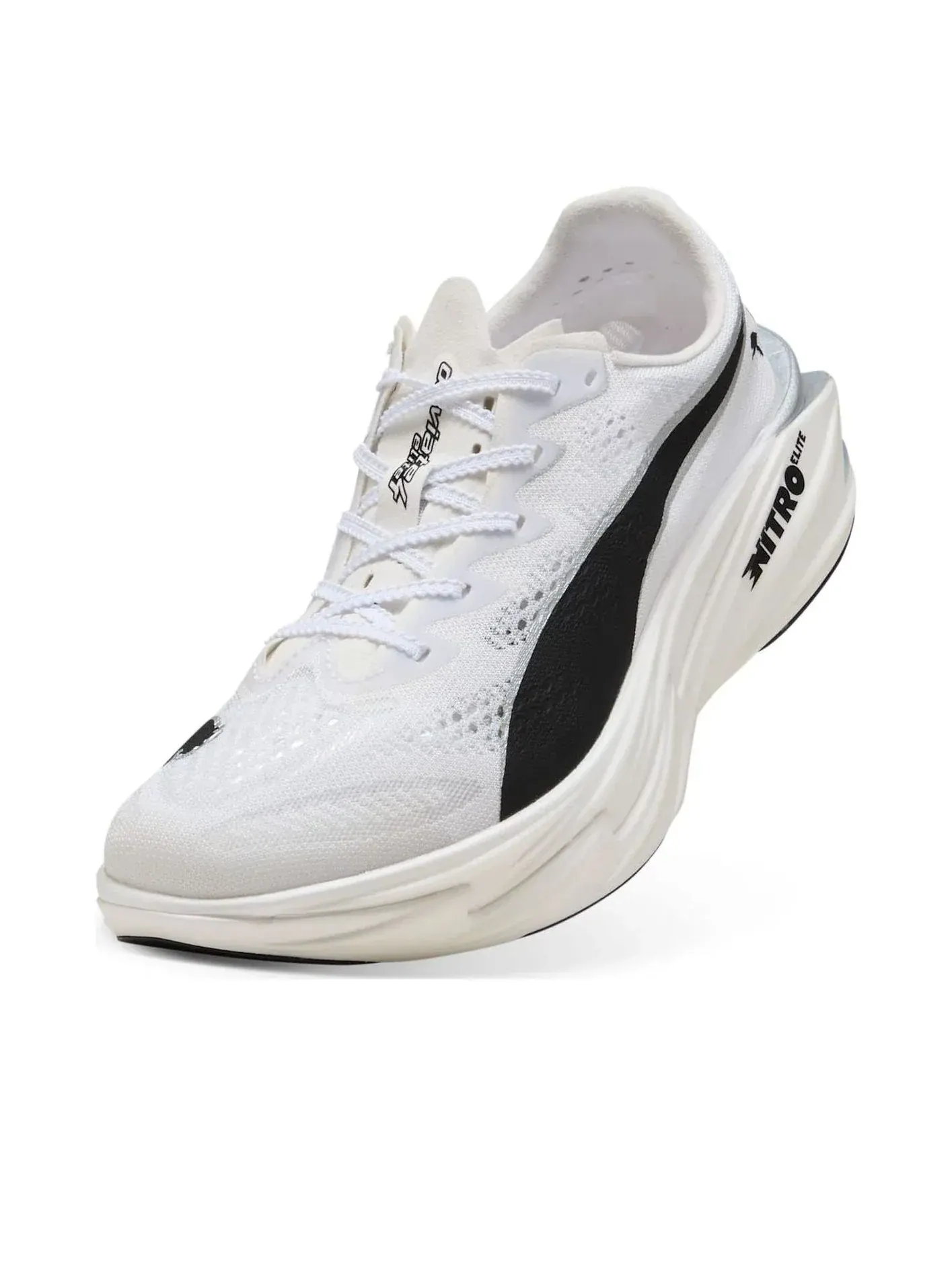 Кроссовки PUMA Deviate Nitro Elite 4 'White Black' 312128-05 — изображение 3 из 6, белый