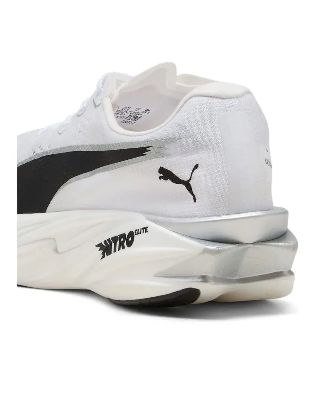 Кроссовки PUMA Deviate Nitro Elite 4 'White Black' 312128-05 — изображение 4 из 6, белый