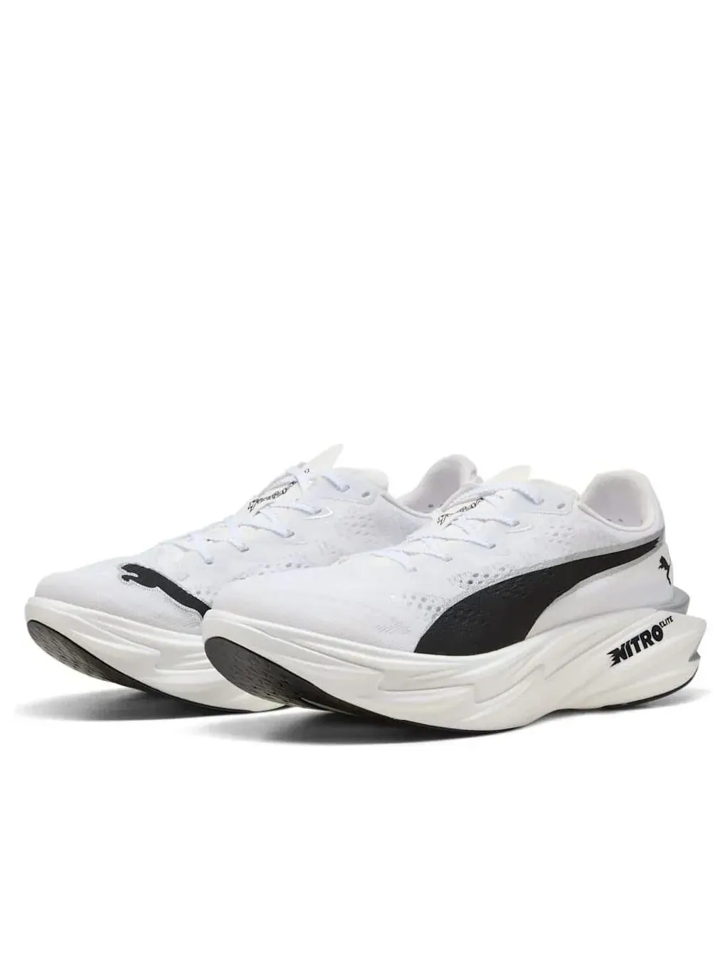 Кроссовки PUMA Deviate Nitro Elite 4 'White Black' 312128-05 — изображение 6 из 6, белый