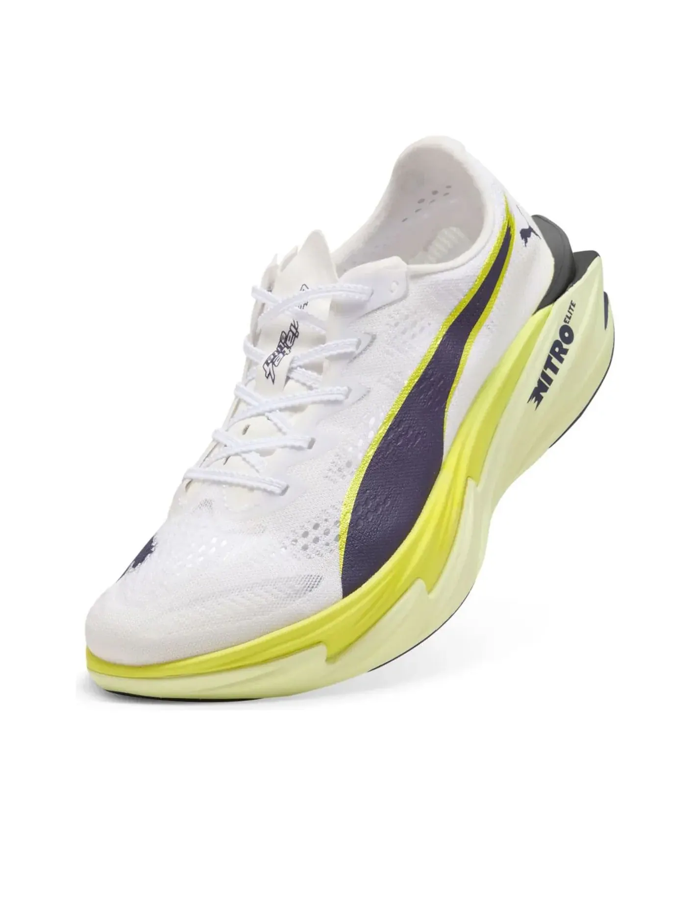 Кроссовки (WMNS) PUMA Deviate Nitro Elite 4 'White Apple Spritz' — изображение 3 из 6, белый