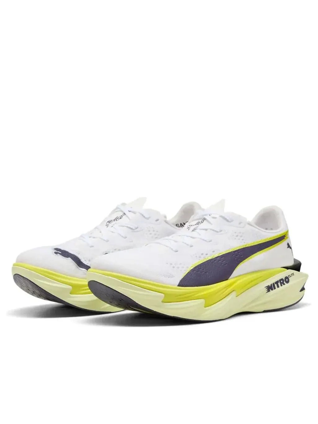 Кроссовки (WMNS) PUMA Deviate Nitro Elite 4 'White Apple Spritz' — изображение 6 из 6, белый