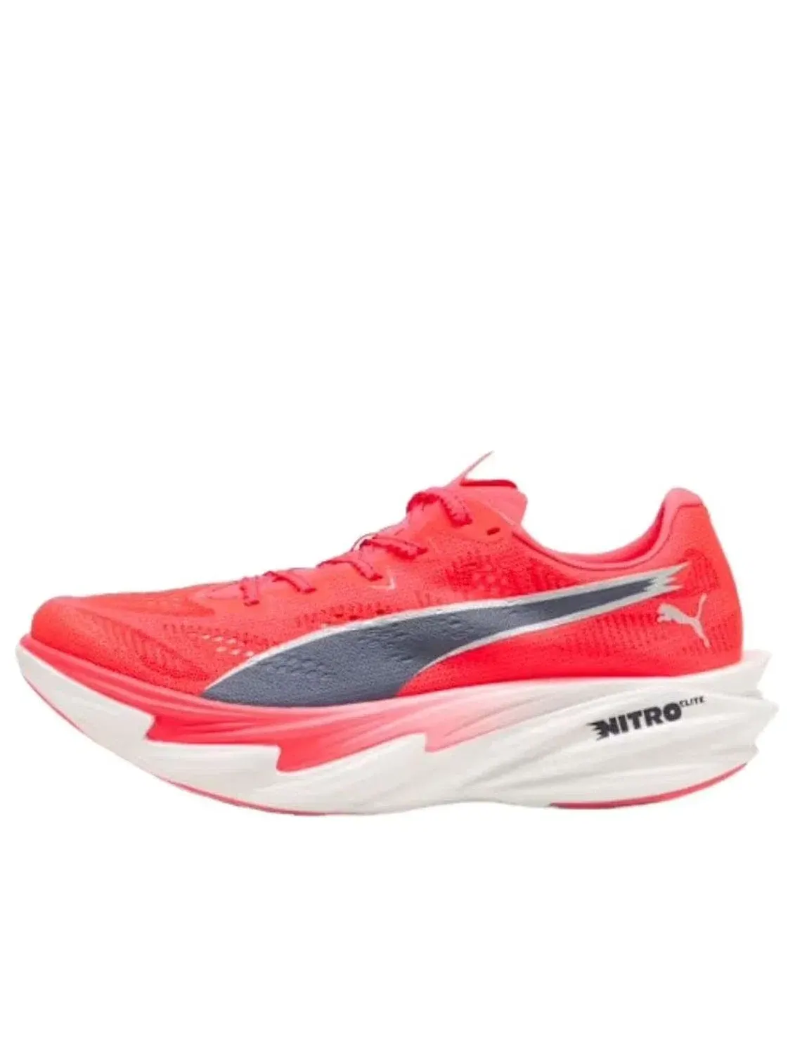 Женские кроссовки для бега с принтом Deviate Nitro Elite 4 PUMA — изображение 1 из 5, красный