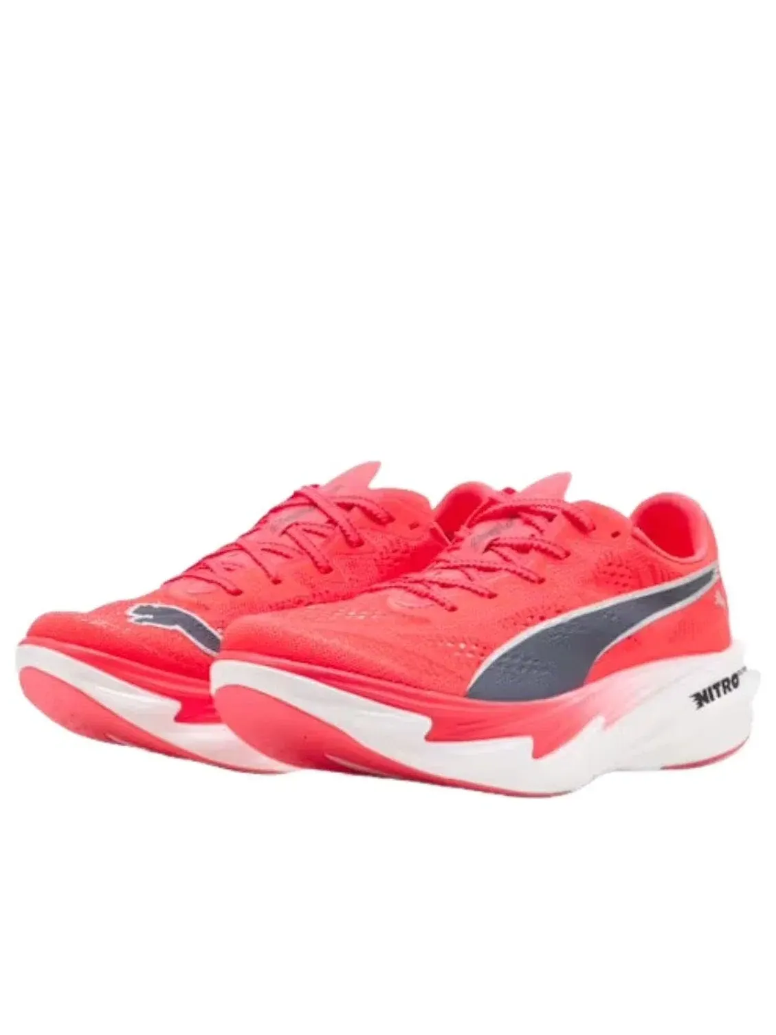 Женские кроссовки для бега с принтом Deviate Nitro Elite 4 PUMA — изображение 2 из 5, красный