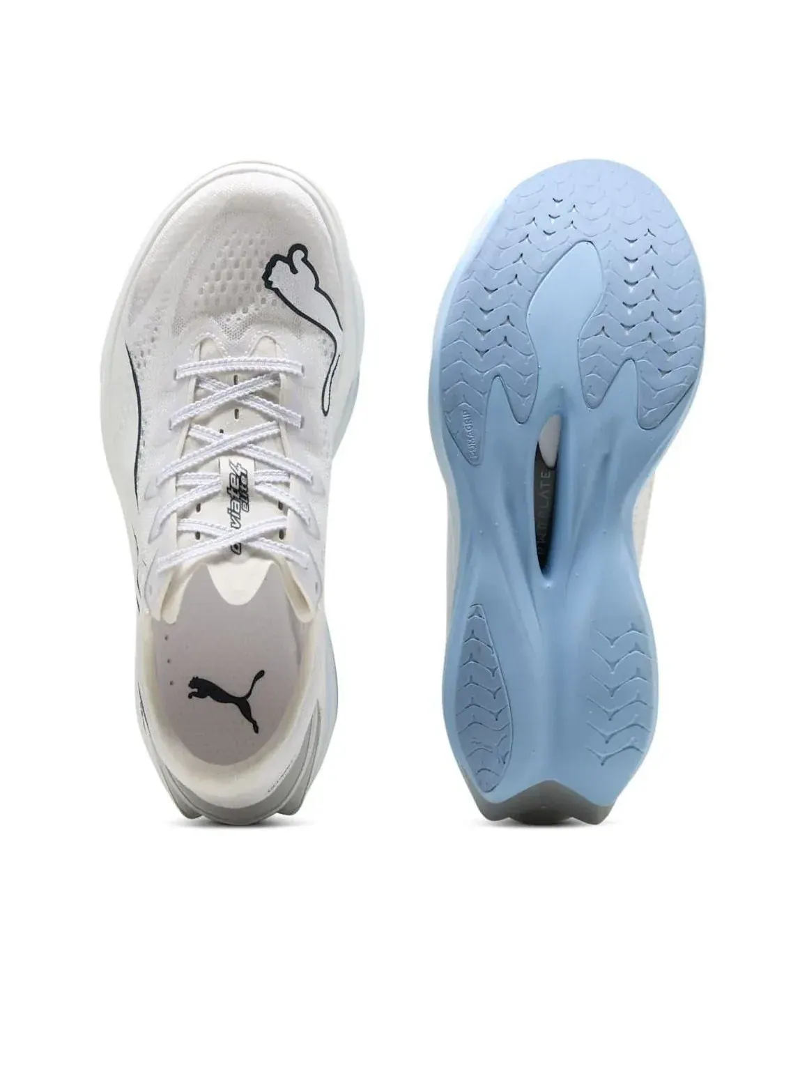 Кроссовки PUMA Deviate Nitro Elite 4 'White Persian Blue' 312128-09 — изображение 5 из 6, белый