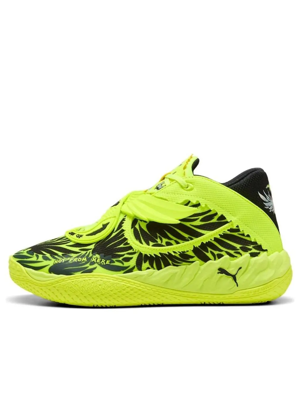 Кроссовки Puma x Lamelo Ball MB.05 Voltage 'Yellow Alert' — изображение 1 из 6, желтый/черный