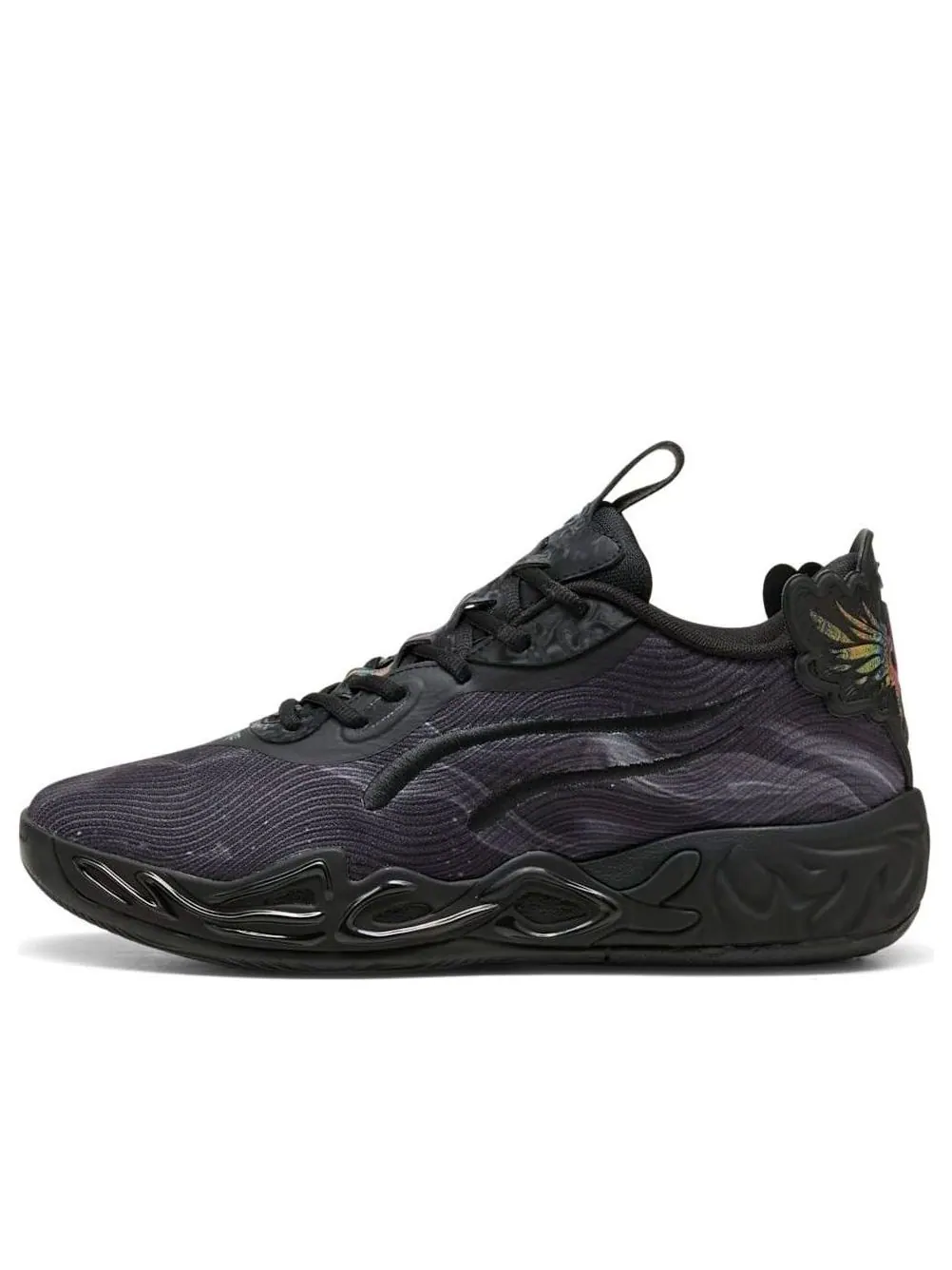 Puma LaMelo Ball MB.04 Lo Team 'Black Dark Amethyst' — изображение 1 из 6, черный/темный