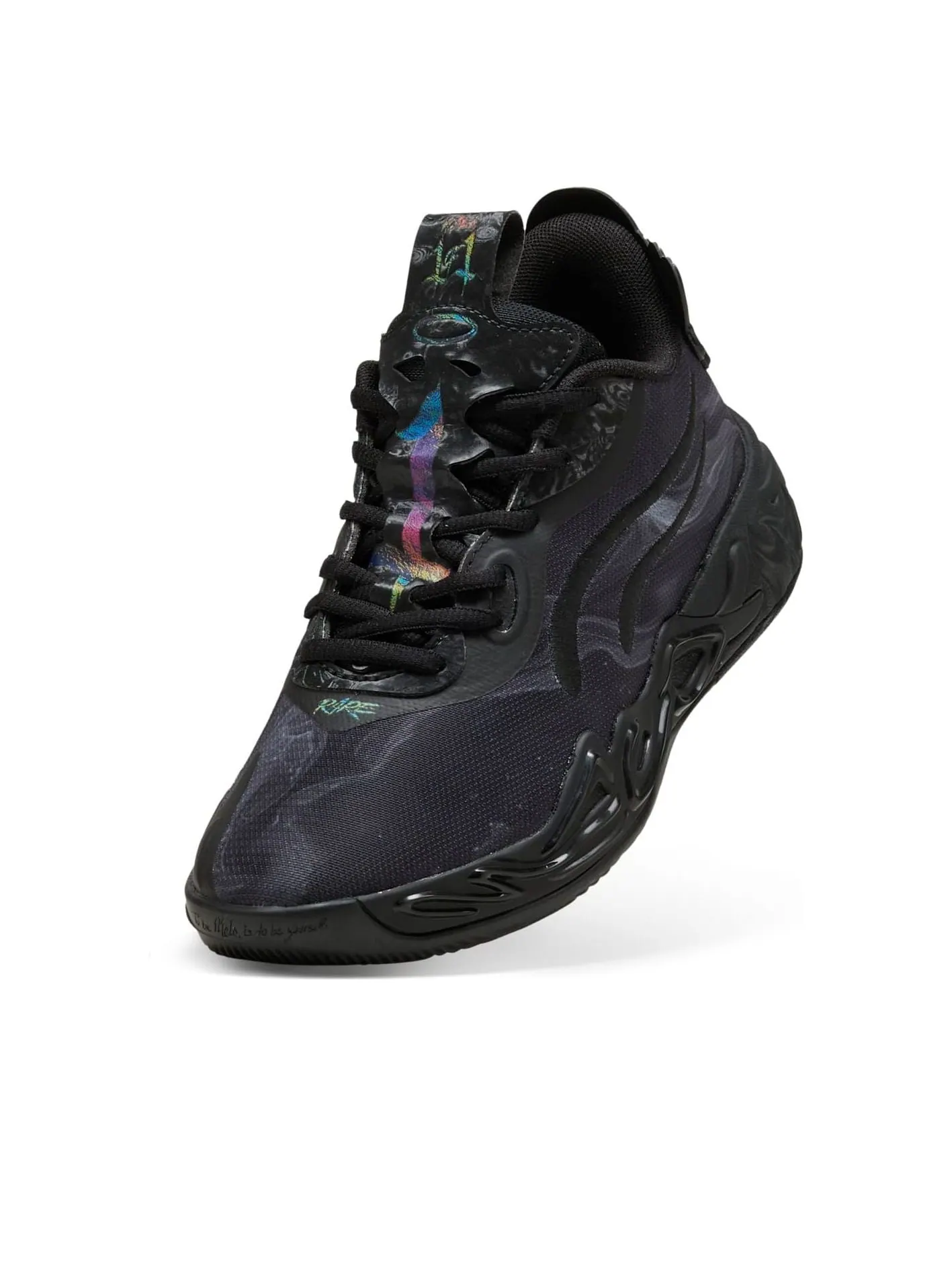 (GS) Puma MB.04 Lo Team 'Black Dark Amethyst' — изображение 3 из 6, черный/темный