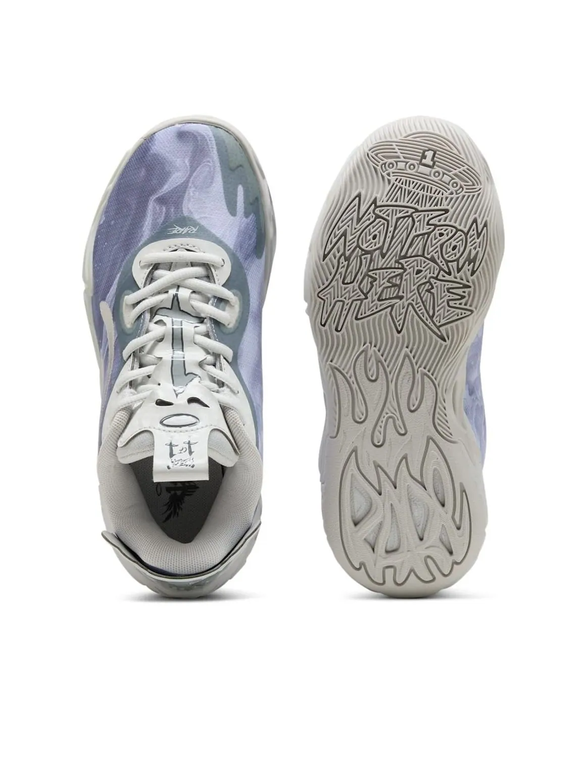 Кроссовки (GS) PUMA MB.04 Lo Team 'Feather Grey' — изображение 5 из 6, серый