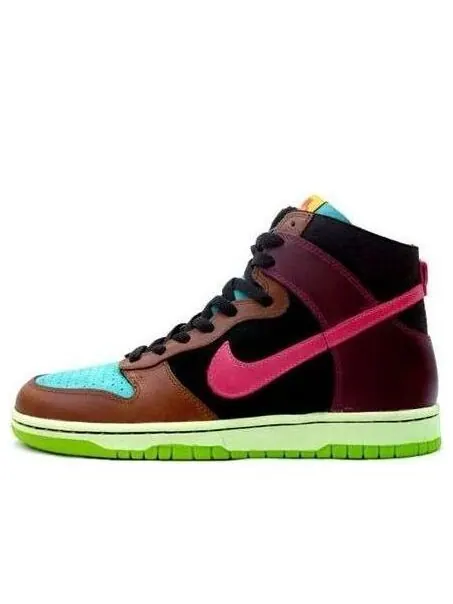 Кроссовки x undefeated dunk high nl Nike — изображение 1 из 4, черный
