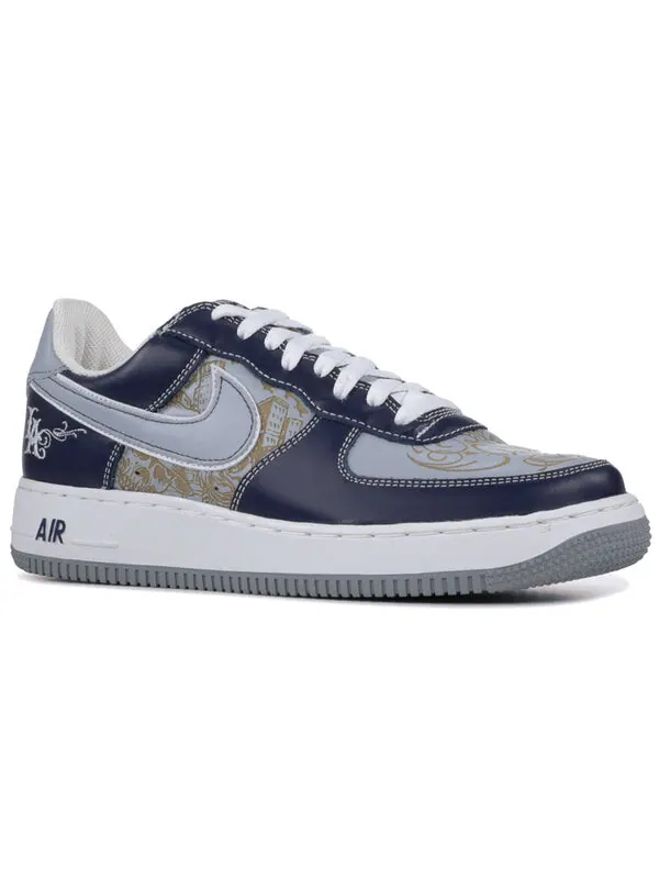 Кроссовки x mr. cartoon air force 1 low '03 'clown' Nike — изображение 2 из 4, синий