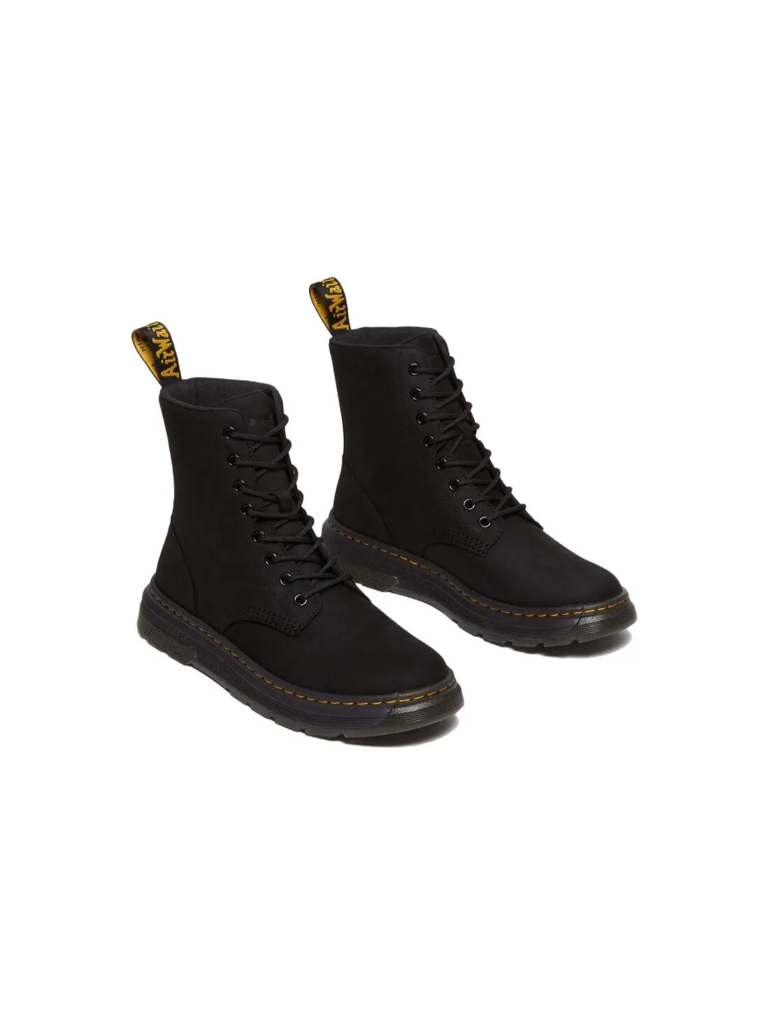 Ботинки Dr. Martens Crewson унисекс из нубука — изображение 2 из 4, черный