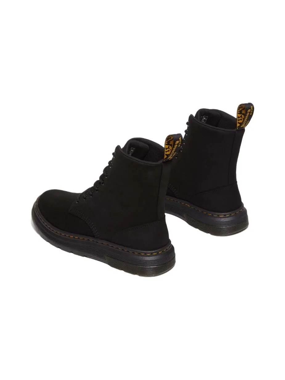 Ботинки Dr. Martens Crewson унисекс из нубука — изображение 3 из 4, черный