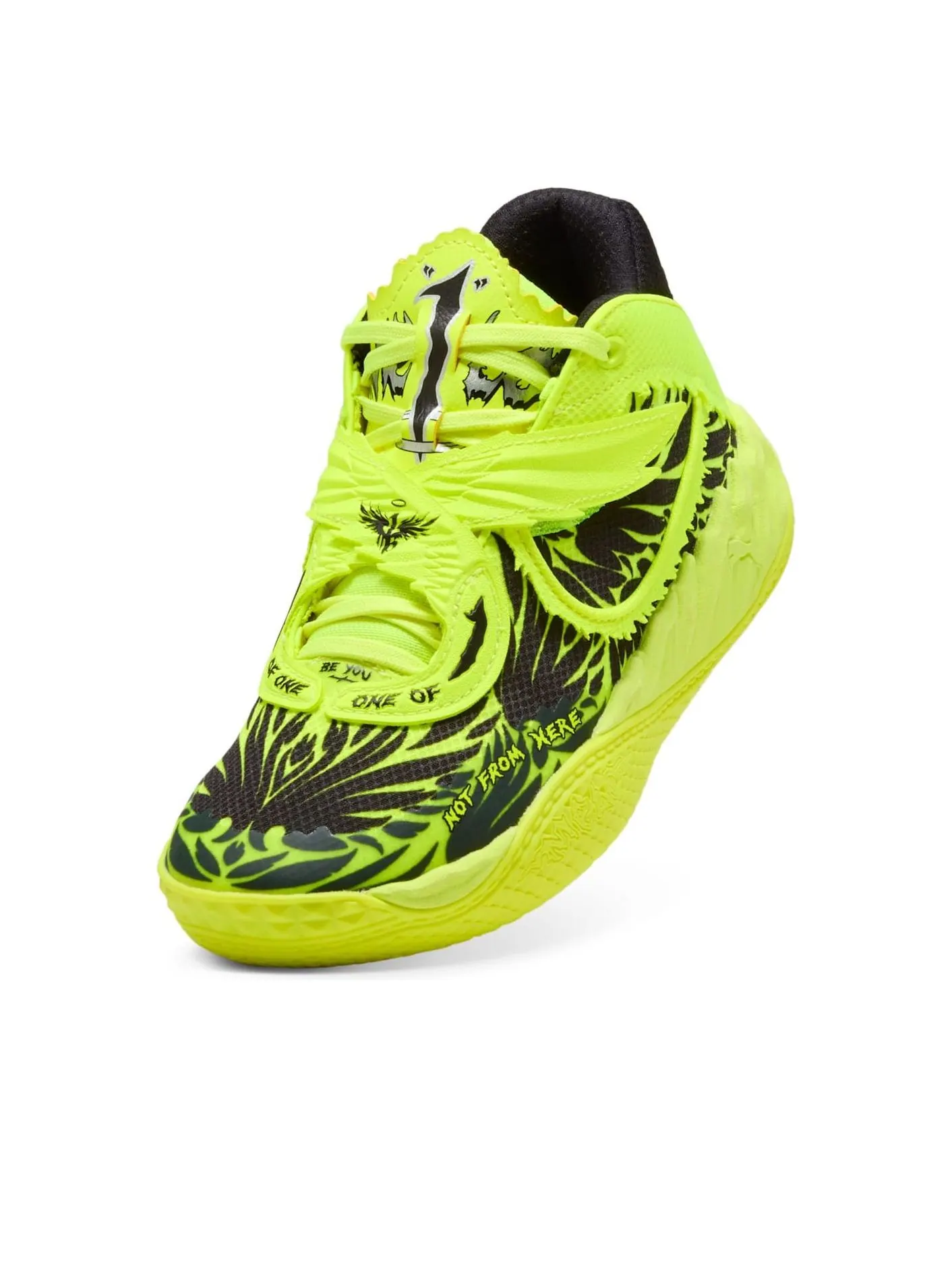 (GS) Puma x Lamelo Ball MB.05 Voltage 'Yellow Alert' — изображение 3 из 6, желтый/черный