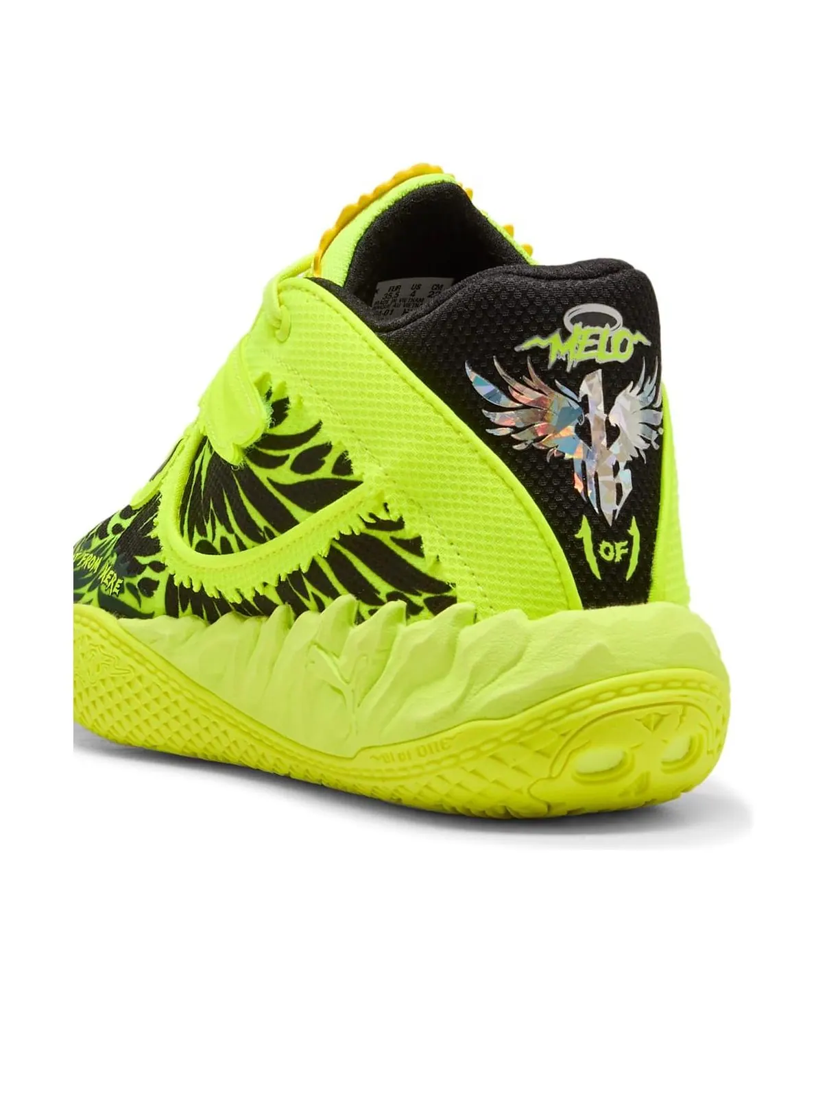 (GS) Puma x Lamelo Ball MB.05 Voltage 'Yellow Alert' — изображение 4 из 6, желтый/черный