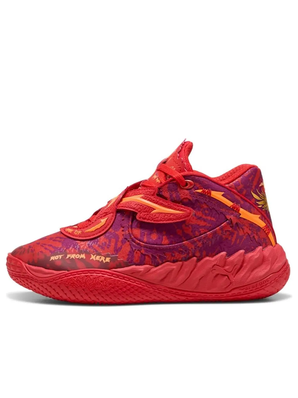 Кроссовки (GS) PUMA LaMelo Ball MB.05 'Crowd Surf' — изображение 1 из 6, красный