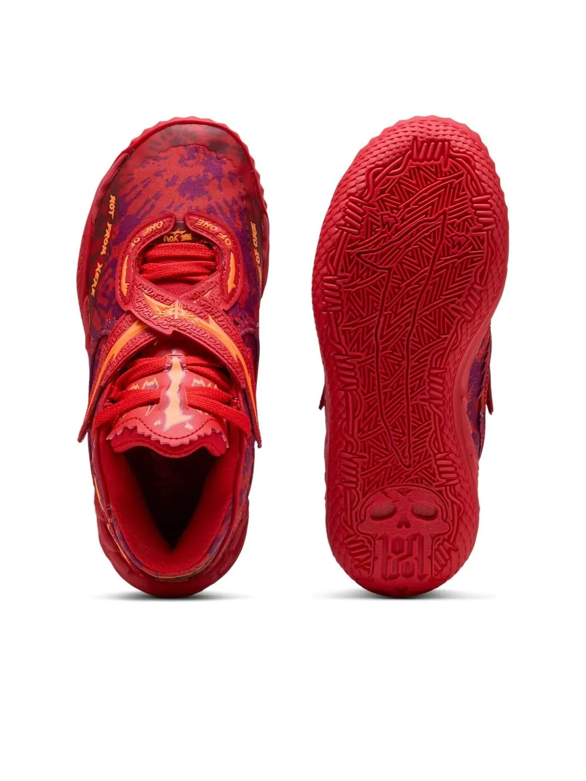 Кроссовки (GS) PUMA LaMelo Ball MB.05 'Crowd Surf' — изображение 5 из 6, красный