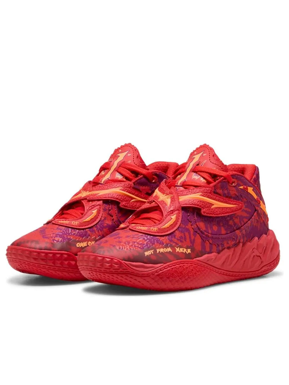 Кроссовки (GS) PUMA LaMelo Ball MB.05 'Crowd Surf' — изображение 6 из 6, красный