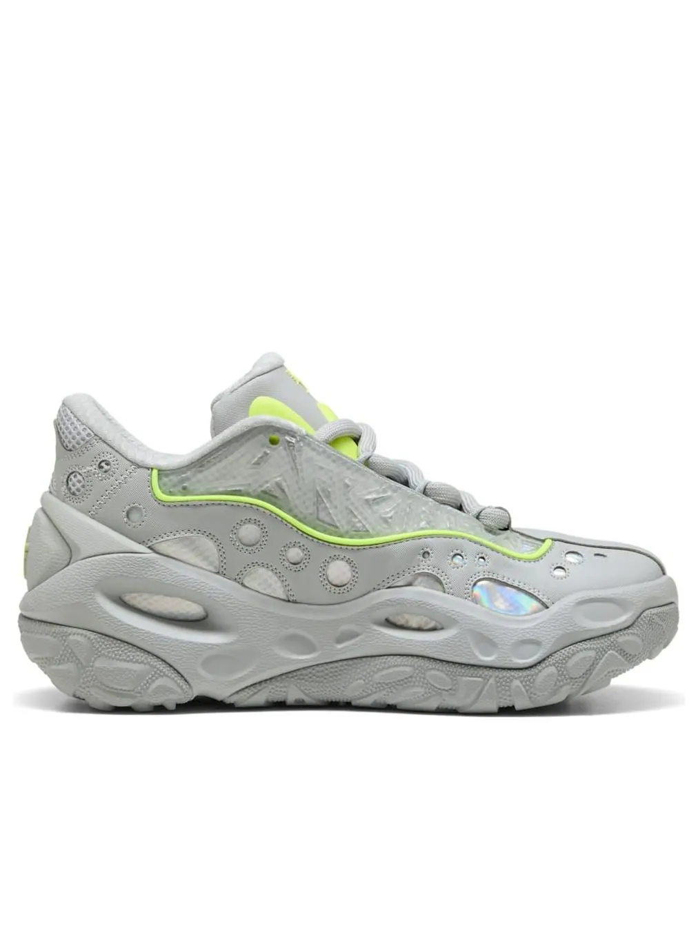 Кроссовки PUMA LaFrance RNR 'Grey Neon' — изображение 6 из 6, серый