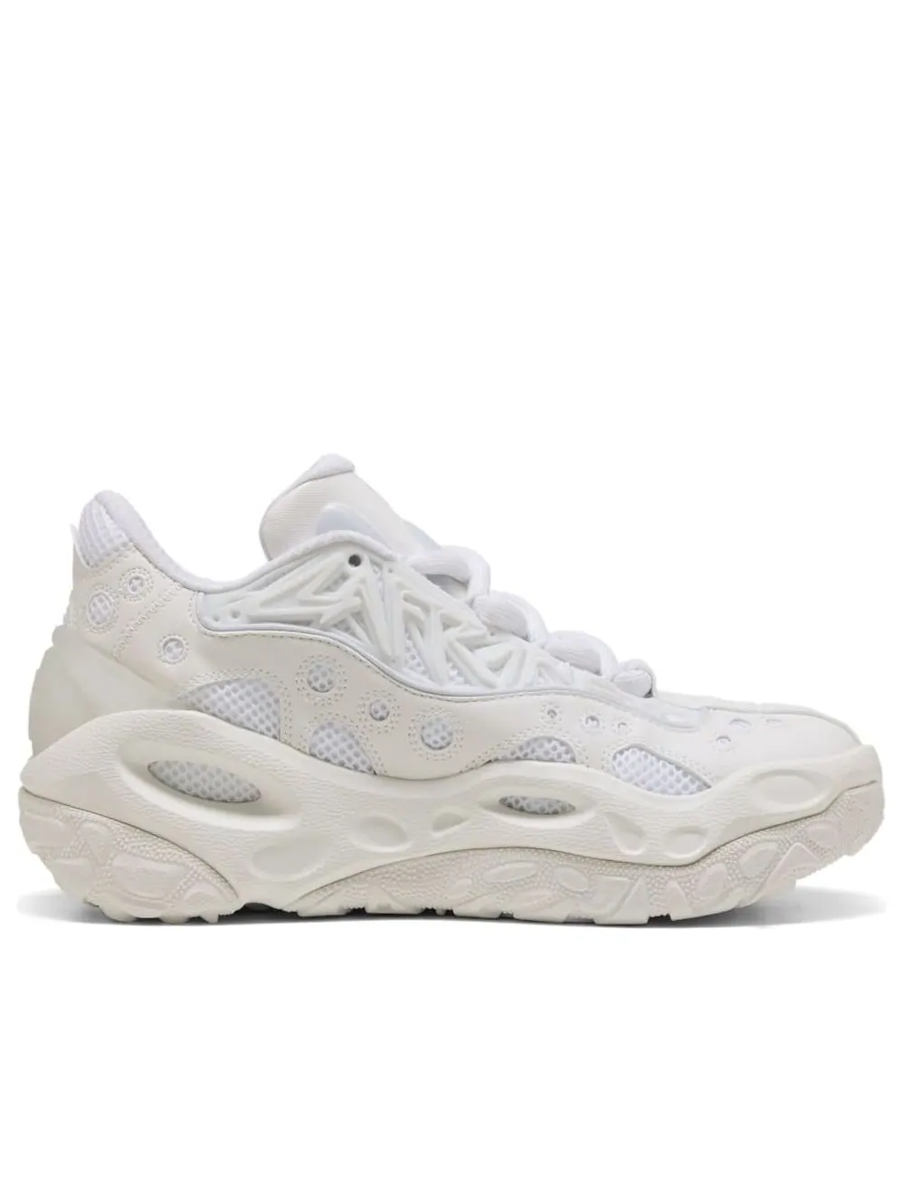 Кроссовки PUMA a LaMelo Ball LaFranc RNR 'Triple White' — изображение 2 из 6, белый