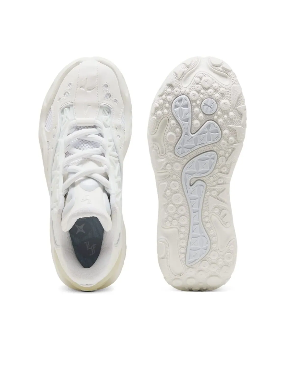 Кроссовки PUMA a LaMelo Ball LaFranc RNR 'Triple White' — изображение 6 из 6, белый