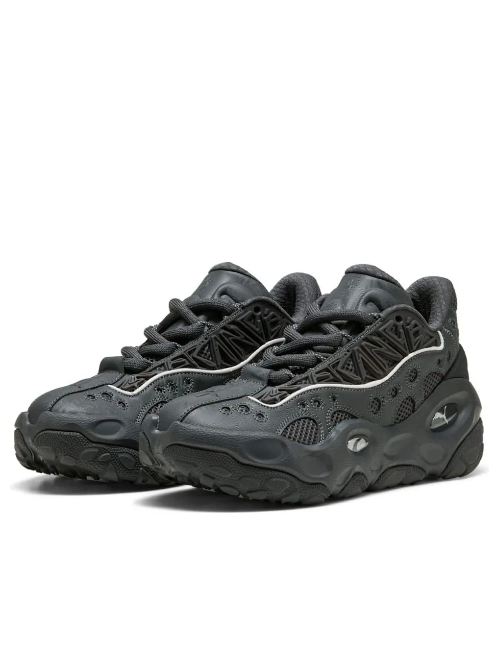 Кроссовки PUMA LaMelo Ball LaFrancé RNR 'Dusky Gray' — изображение 6 из 6, серый