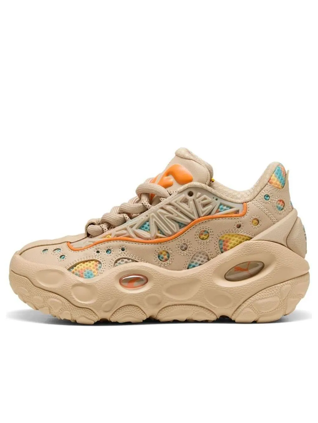 Кроссовки (GS) PUMA LaMelo Ball LaFranc RNR 'Flare' — изображение 1 из 6, коричневый
