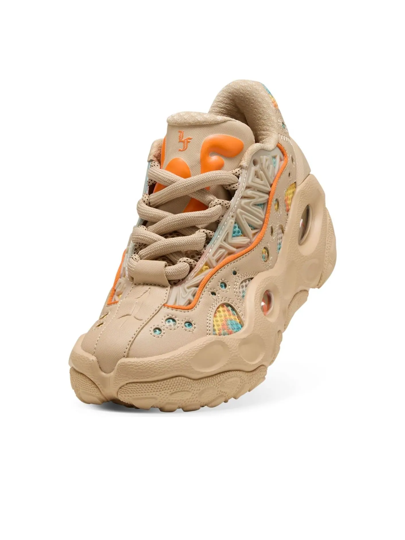 Кроссовки (GS) PUMA LaMelo Ball LaFranc RNR 'Flare' — изображение 3 из 6, коричневый