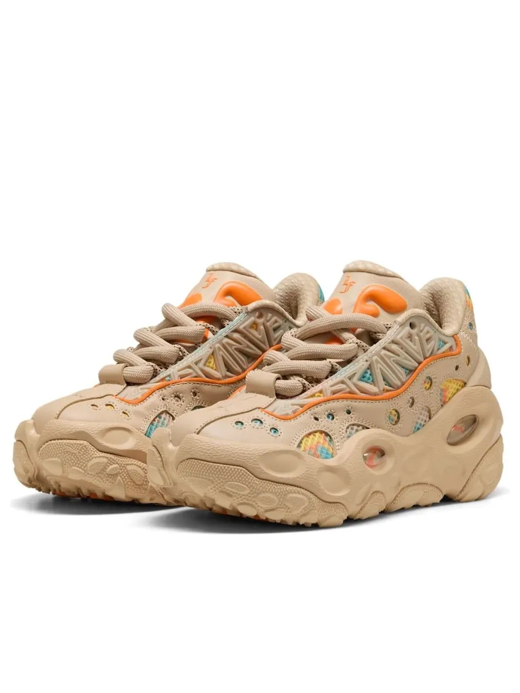 Кроссовки (GS) PUMA LaMelo Ball LaFranc RNR 'Flare' — изображение 6 из 6, коричневый