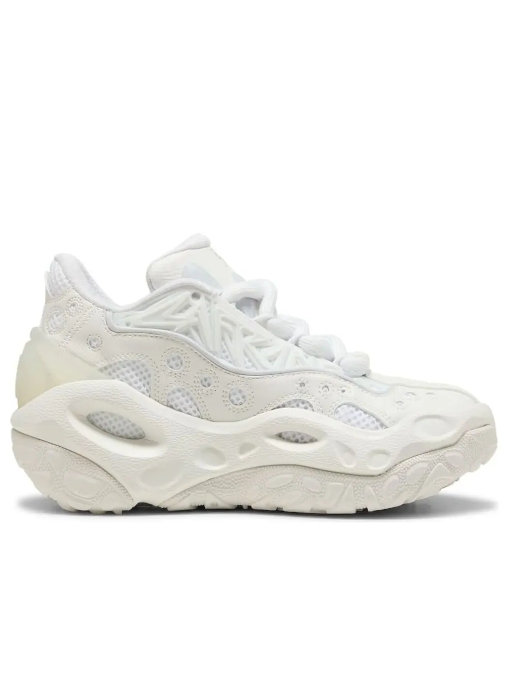 Кроссовки (GS) PUMA LaMelo Ball LaFranc RNR 'Triple White' — изображение 2 из 6, белый