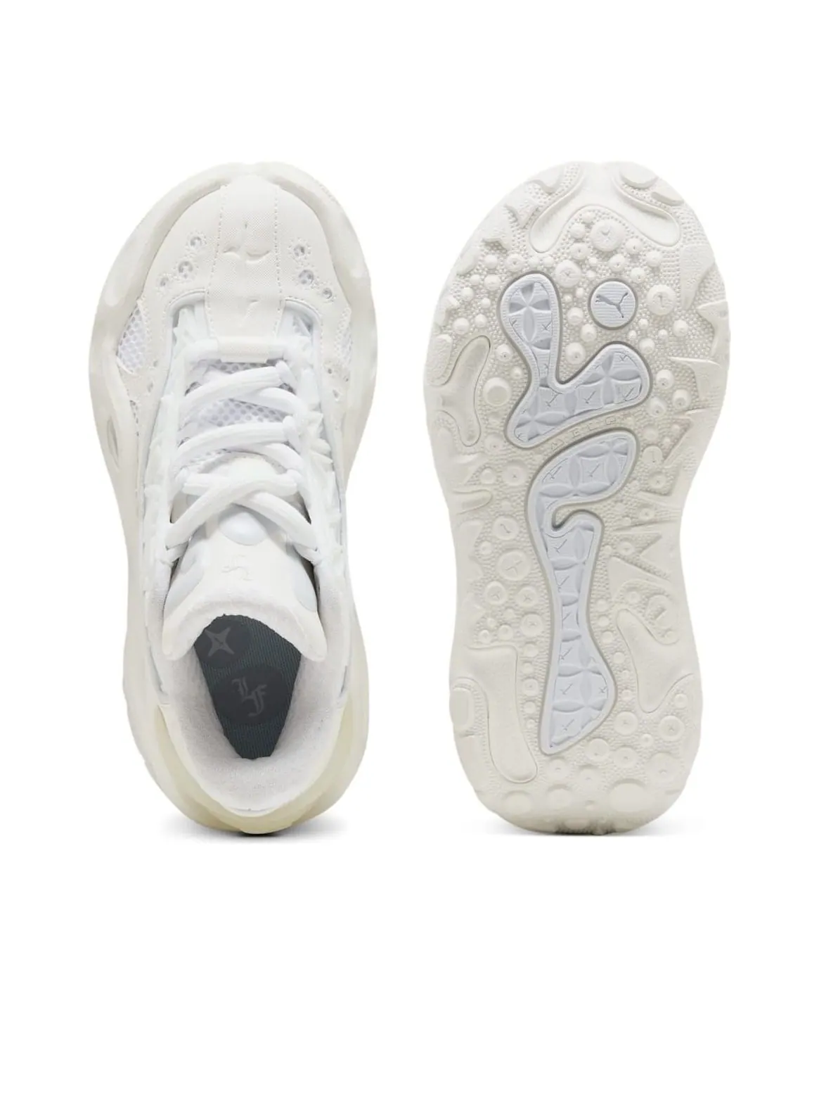 Кроссовки (GS) PUMA LaMelo Ball LaFranc RNR 'Triple White' — изображение 5 из 6, белый
