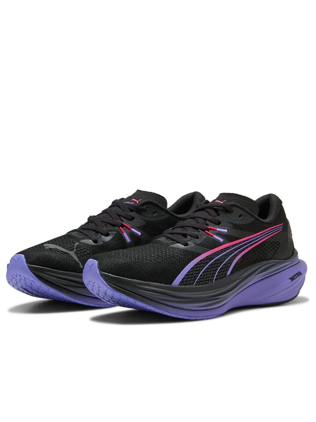 Кроссовки PUMA Deviate Nitro Digitokyo 'Black Dark Amethyst' — изображение 6 из 6, черный