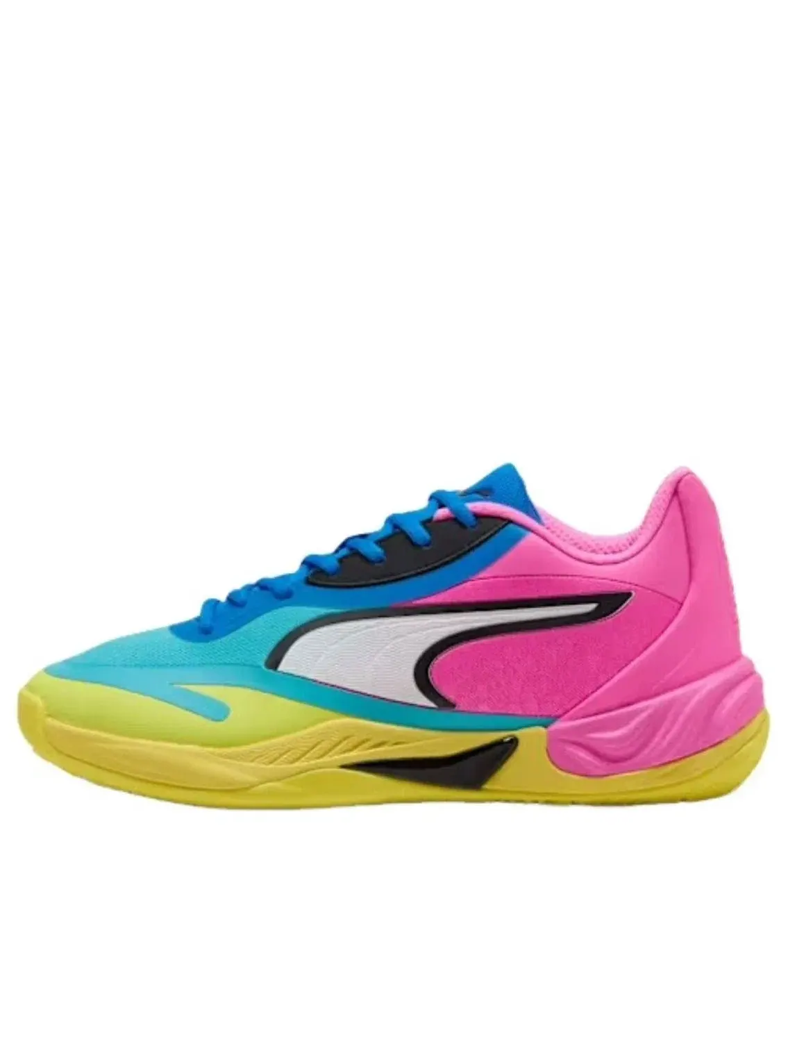 Мужские баскетбольные кроссовки с шнуровкой All-Pro PUMA — изображение 1 из 5, розовый