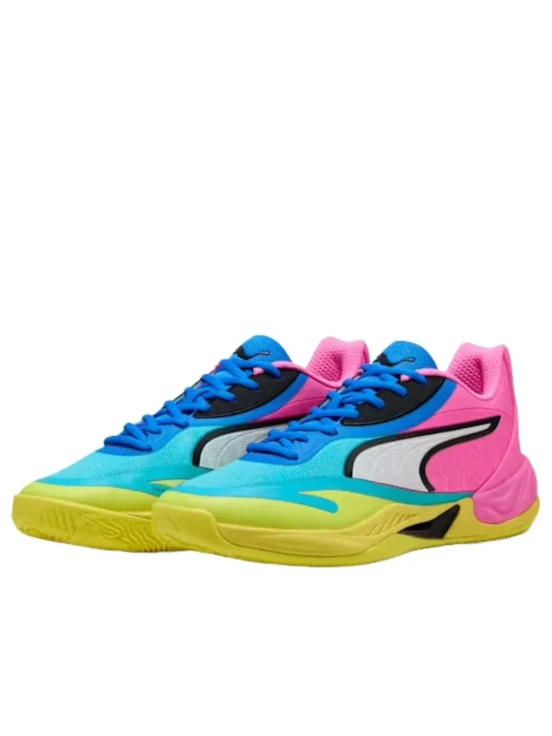 Мужские баскетбольные кроссовки с шнуровкой All-Pro PUMA — изображение 2 из 5, розовый