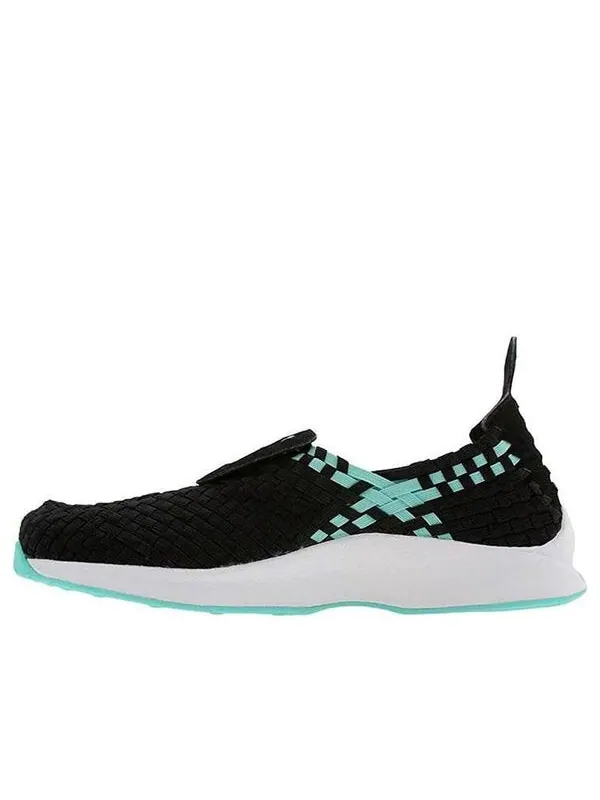 Кроссовки воздушные тканые Nike — изображение 1 из 4, черный/черный-белый