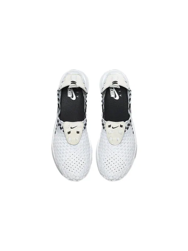 Кроссовки воздушные тканые Nike — изображение 4 из 4, белый/черный