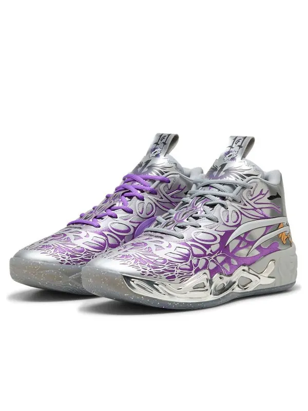 Кроссовки x teenage mutant ninja turtles mb.04 Puma — изображение 3 из 4, серебряный