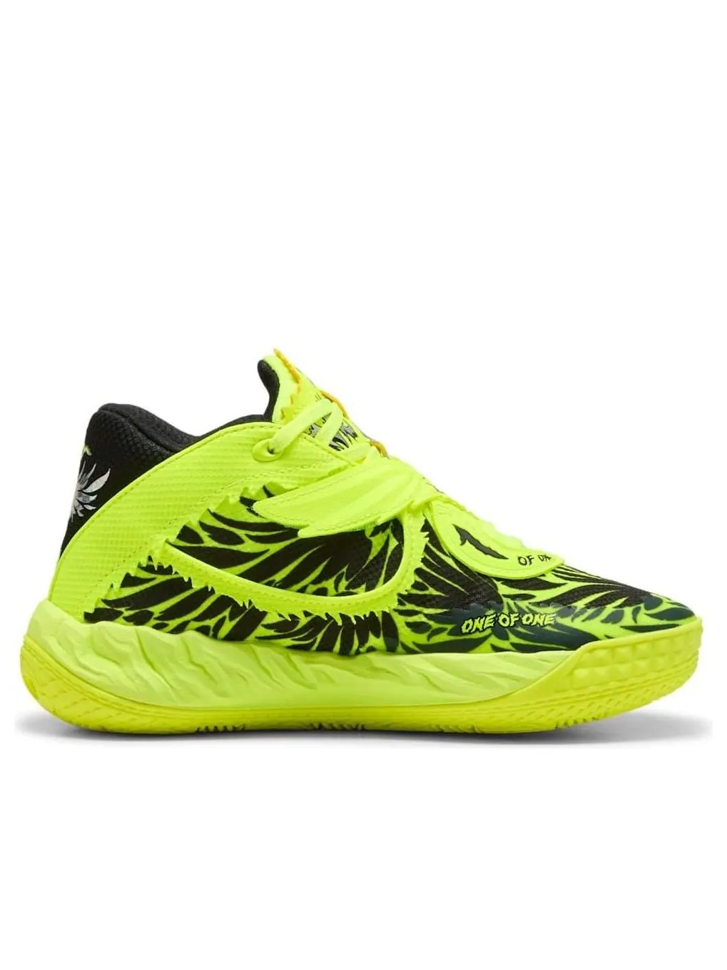 (PS) Мяч Puma x Lamelo MB.05 Voltage 'Yellow Alert' — изображение 2 из 5, желтый/черный
