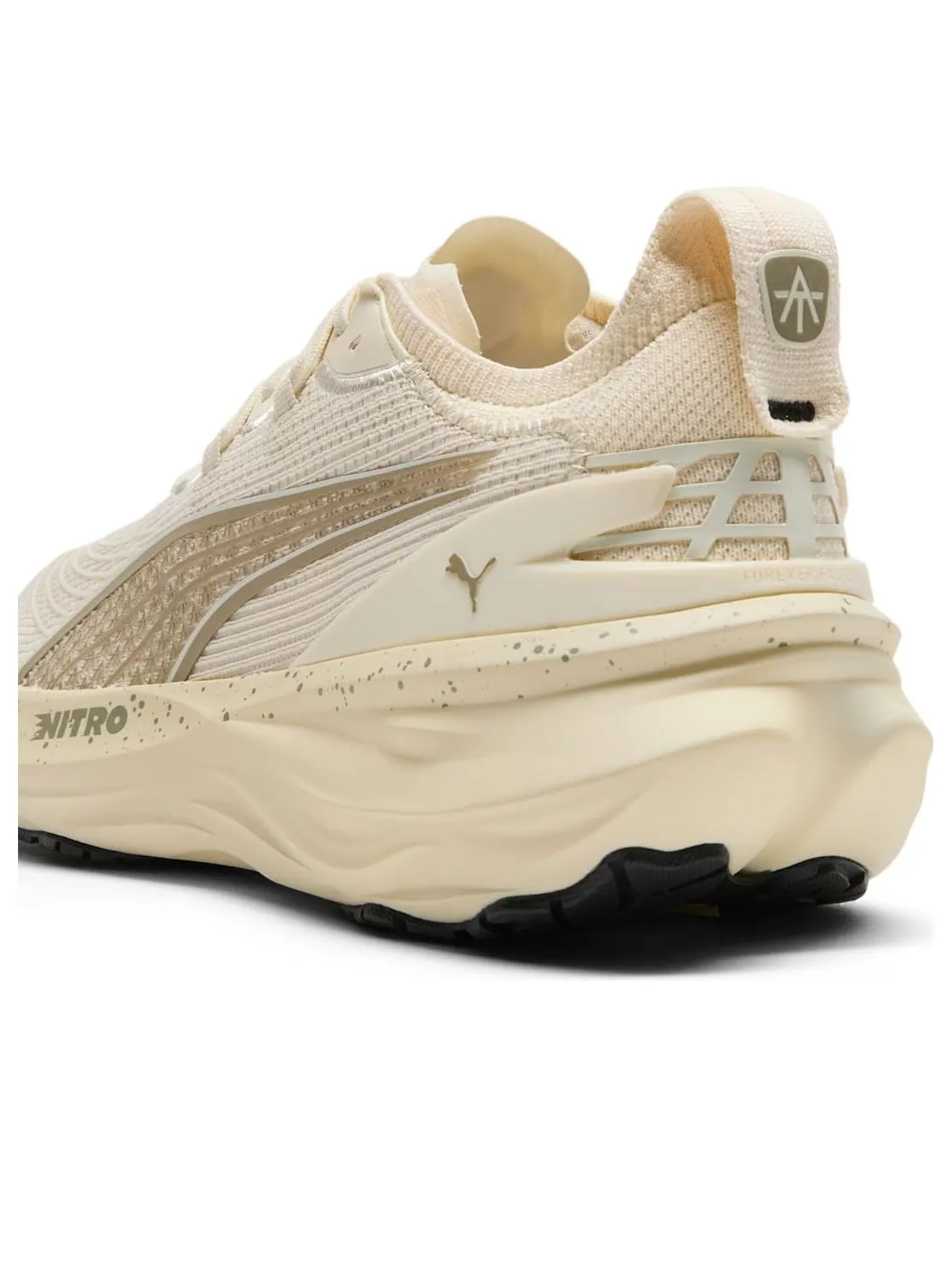 Puma x Alex Toussaint ForeverRun Nitro 2 'Alpine Snow Velvet Moss' — изображение 4 из 6, черный