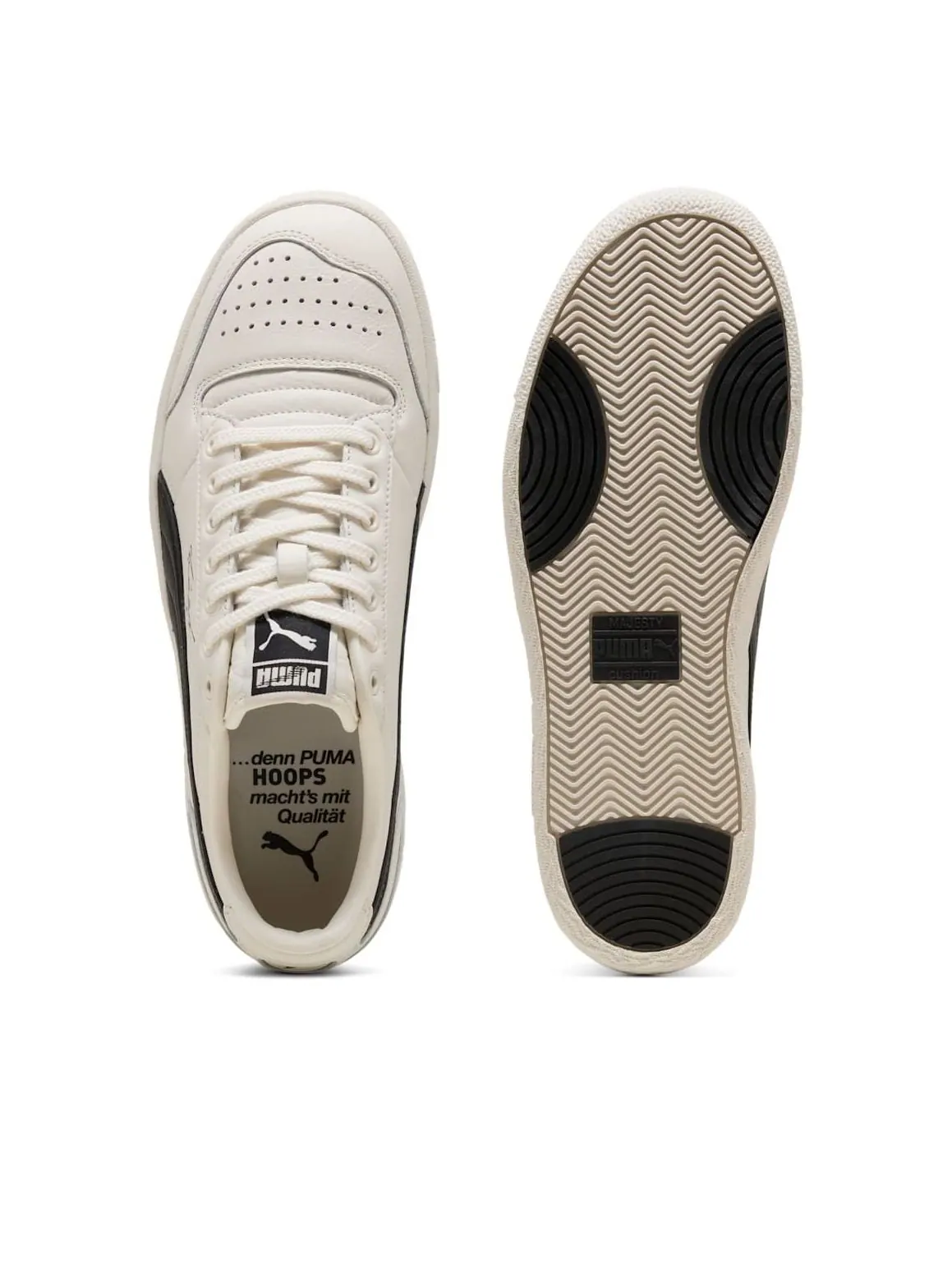 Кроссовки PUMA Majesty 'Warm White PUMA Black' — изображение 3 из 6, белый