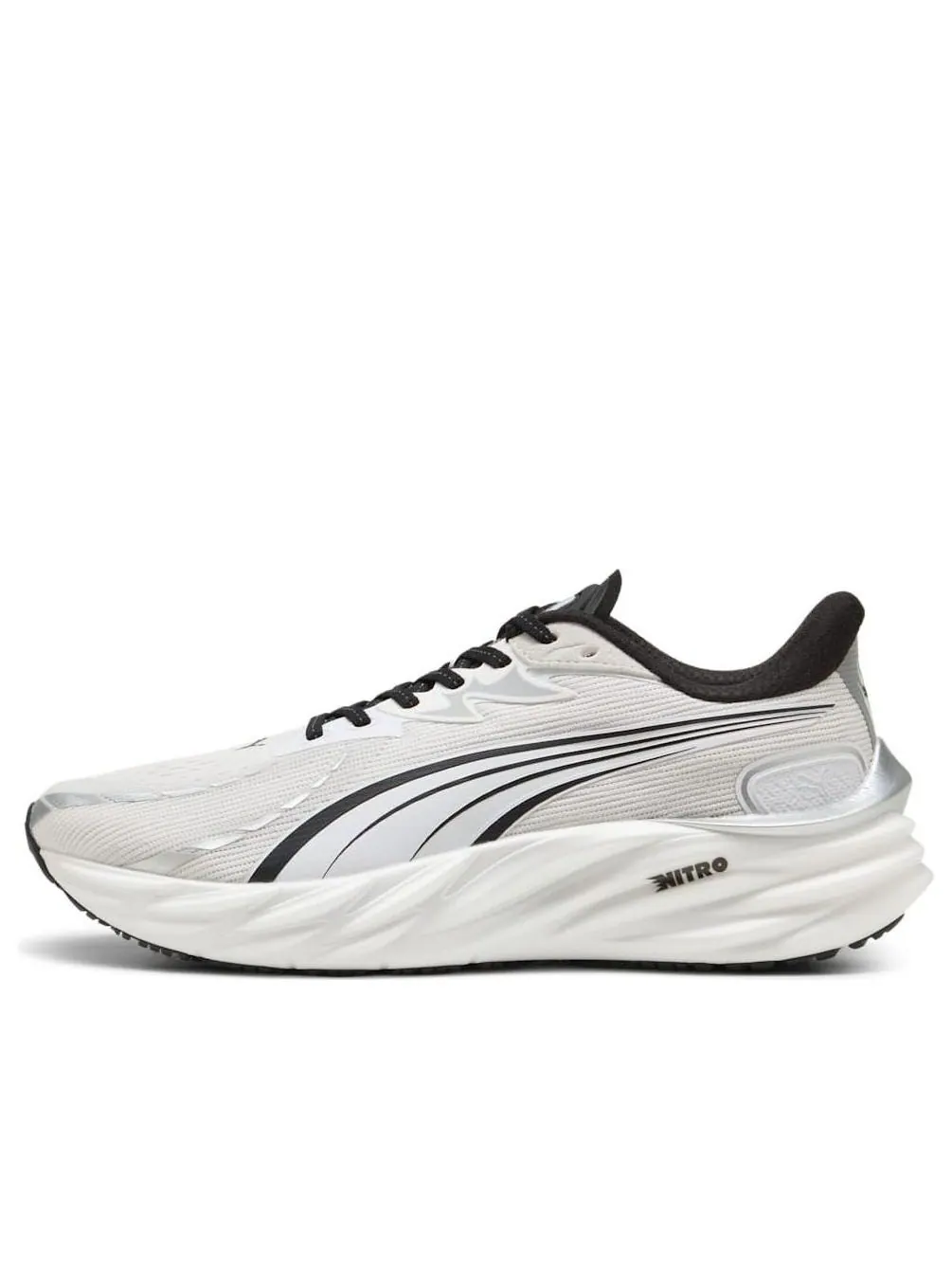 Кроссовки (WMNS) PUMA Velocity Nitro 4 'White Black' — изображение 1 из 6, белый
