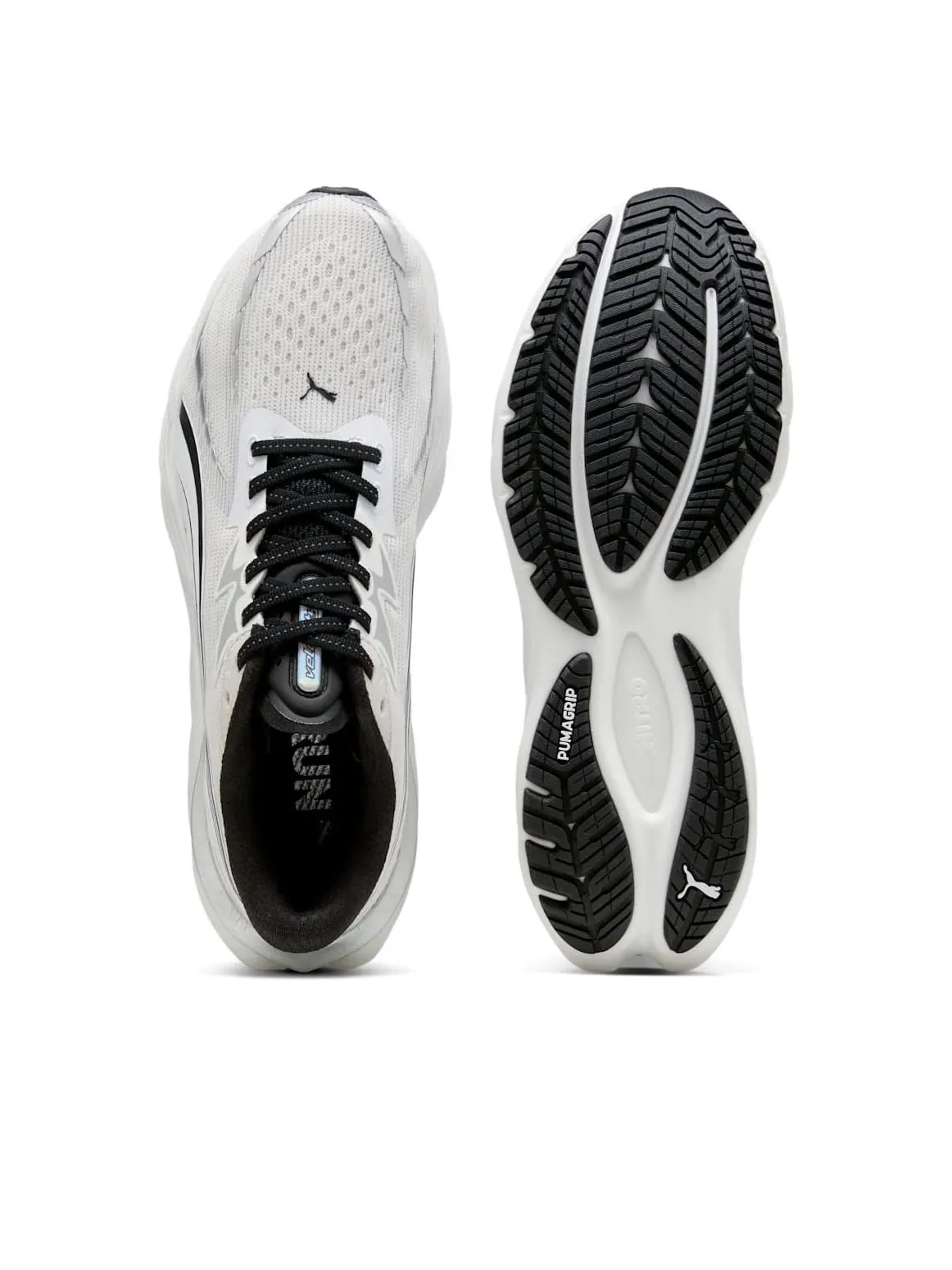 Кроссовки (WMNS) PUMA Velocity Nitro 4 'White Black' — изображение 4 из 6, белый