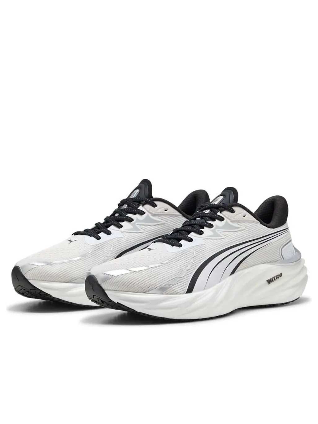 Кроссовки (WMNS) PUMA Velocity Nitro 4 'White Black' — изображение 6 из 6, белый