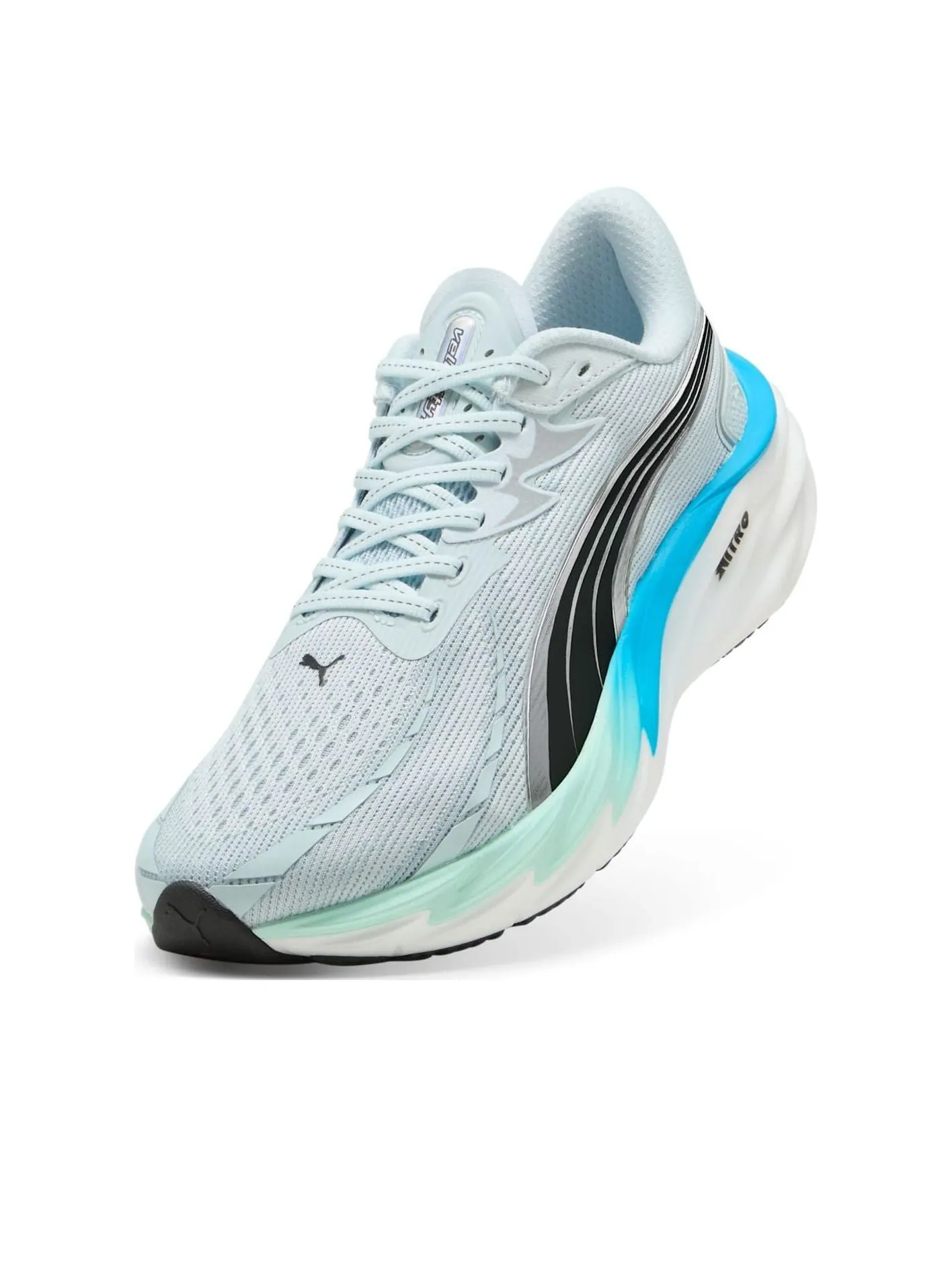Кроссовки PUMA Velocity Nitro 4 AP 'Ocean Glass Blue' — изображение 3 из 6, синий